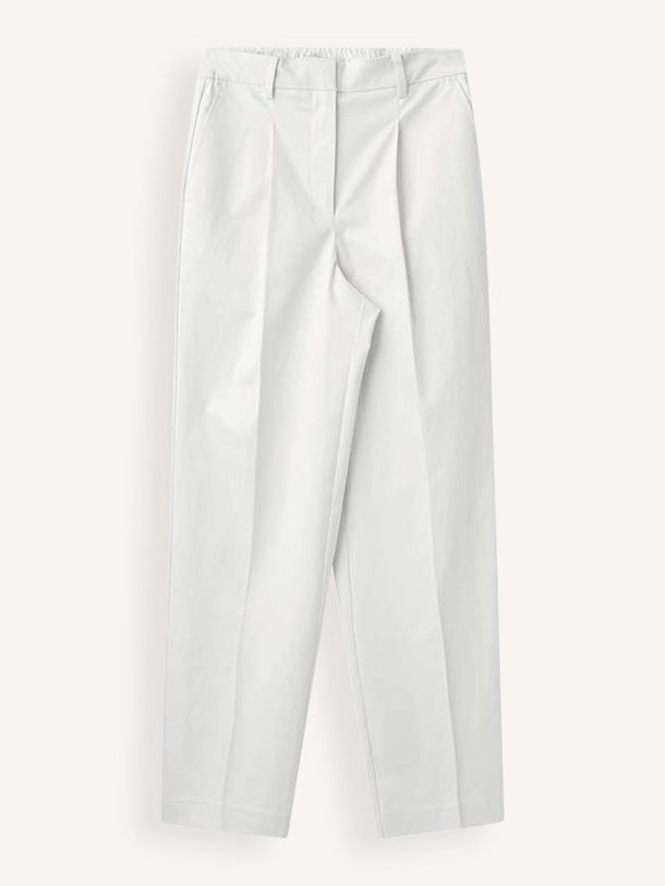 Ontdek de Selena katoenmix pantalon van Copenhagen Muse in de kleur Off-white bij Orangebag. Op werkdagen voor 21:45 besteld, morgen in huis.