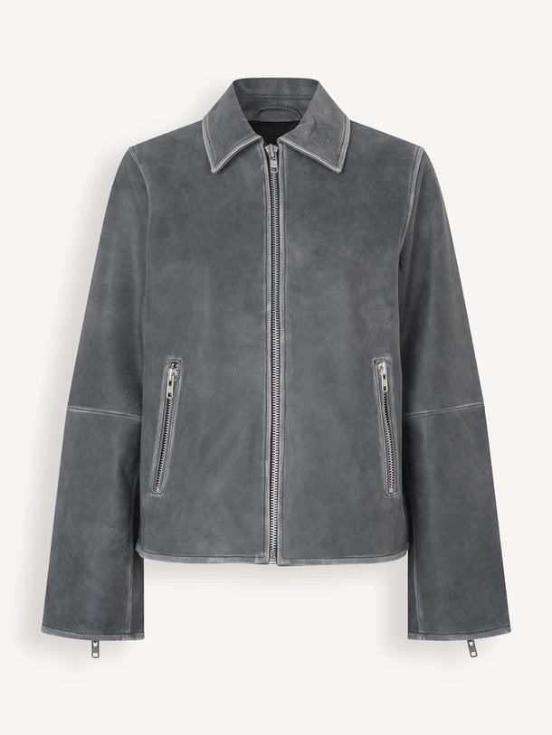 Modstrom Nima lederen jas - Antraciet Ontdek de Nima lederen jas van Modstrom in de kleur Antraciet bij Orangebag. Op werkdagen voor 21:45 besteld, morgen in huis.