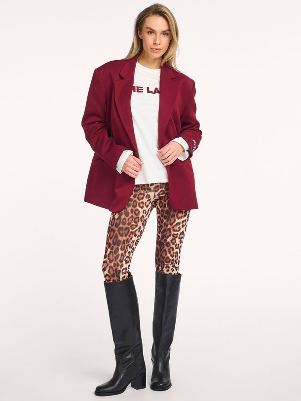 Ontdek de Jersey leopard legging van Alix The Label in de kleur Bruin bij Orangebag. Op werkdagen voor 21:45 besteld, morgen in huis.