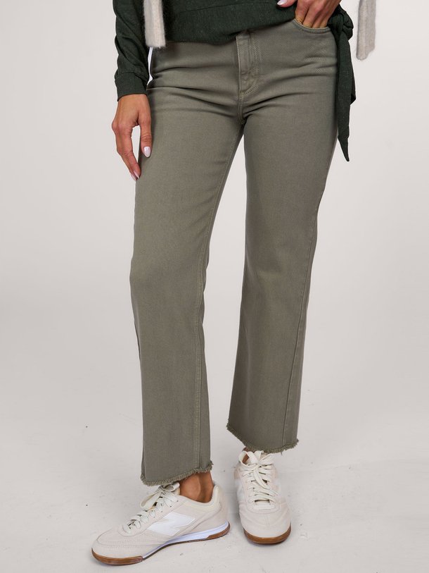 Ontdek de Dady high waist skinny fit jeans van La Fee Maraboutee in de kleur groen bij Orangebag. Op werkdagen voor 21:45 besteld, morgen in huis.