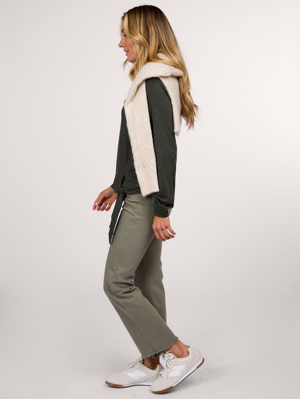Ontdek de Dady high waist skinny fit jeans van La Fee Maraboutee in de kleur groen bij Orangebag. Op werkdagen voor 21:45 besteld, morgen in huis.