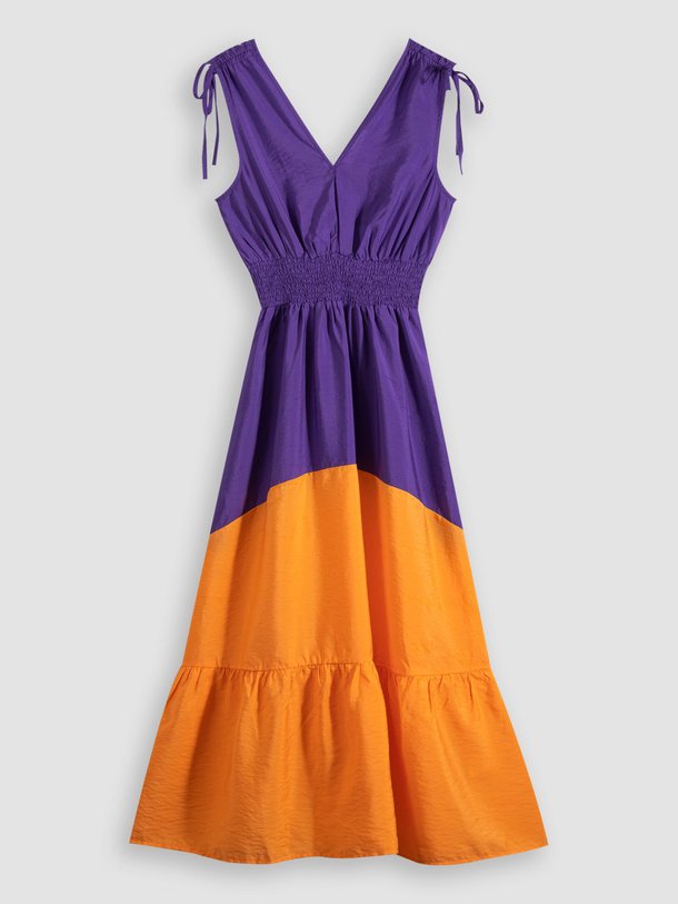 Ontdek de Callum modalmix maxi jurk van Co'Couture in de kleur paars bij Orangebag. Op werkdagen voor 21:45 besteld, morgen in huis.