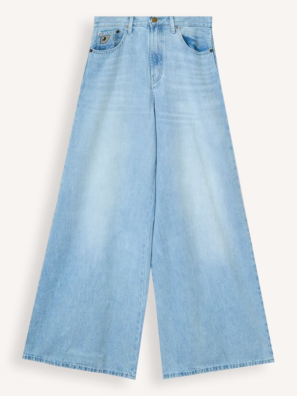 Ontdek de Marlene mid waist wide leg non-stretch jeans van Lois in de kleur Lichtblauw bij Orangebag. Op werkdagen voor 21:45 besteld, morgen in huis.