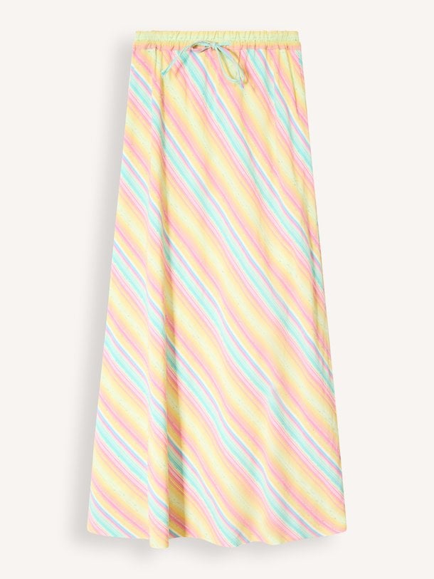 Ontdek de Praia katoenmix gestreepte maxi rok van Sea Me Happy in de kleur Geel bij Orangebag. Op werkdagen voor 21:45 besteld, morgen in huis.