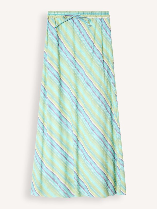 Ontdek de Praia, katoenmix gestreepte maxi rok van Sea Me Happy bij Orangebag. Op werkdagen voor 21:45 besteld, morgen in huis.