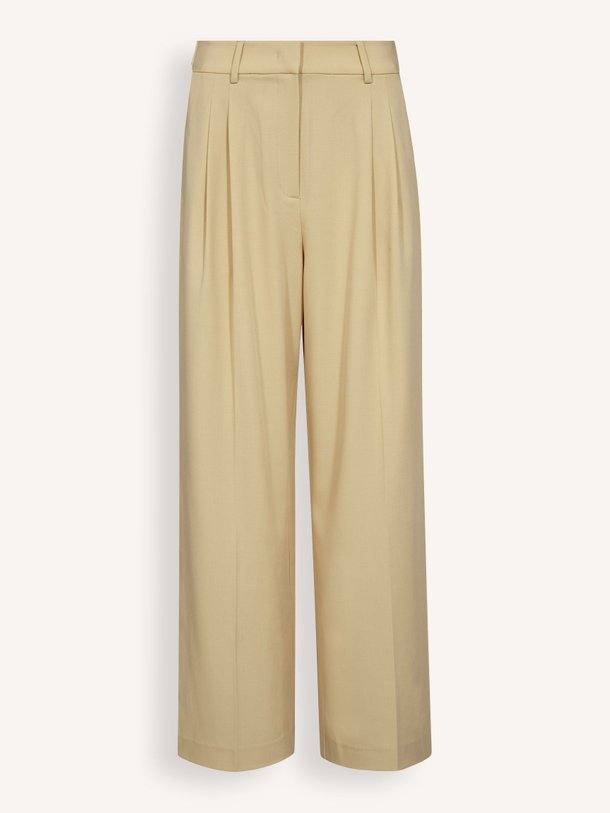 Ontdek de Nilan katoenmix broek van Co'Couture in de kleur Geel bij Orangebag. Op werkdagen voor 21:45 besteld, morgen in huis.