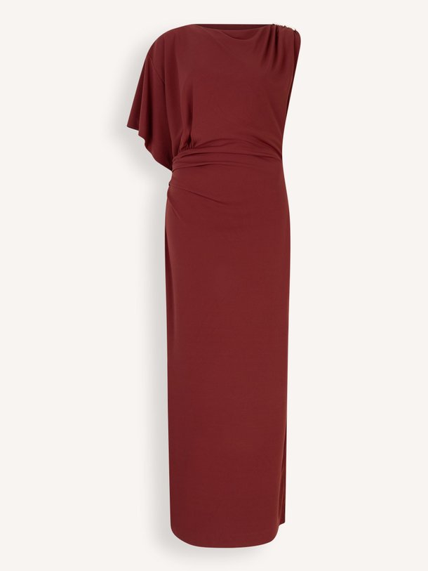 Ontdek de Aliki jersey maxi jurk van Dante 6 in de kleur Steenrood bij Orangebag. Op werkdagen voor 21:45 besteld, morgen in huis.