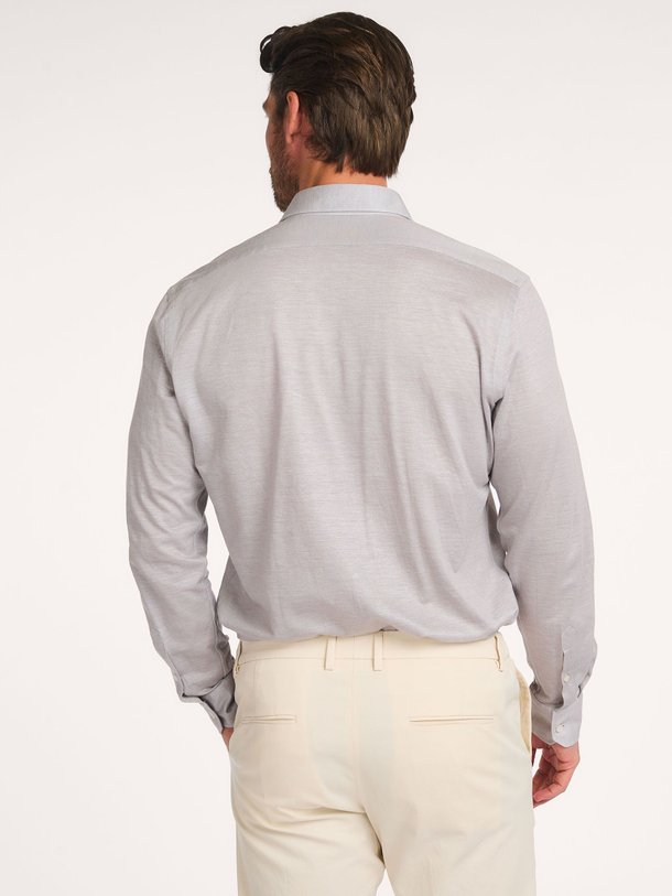 Ontdek de Camicia katoenmix jersey overhemd van Xacus in de kleur Grijs bij Orangebag. Op werkdagen voor 21:45 besteld, morgen in huis.