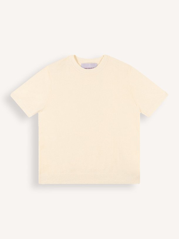 Ontdek de Katoenmix bouclé T-shirt van Ange Projects bij Orangebag. Op werkdagen voor 21:45 besteld, morgen in huis.