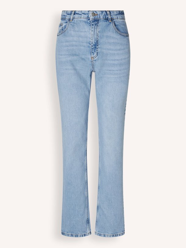 Ontdek de NO 04 high waist straight fit jeans van Baum und Pferdgarten in de kleur lichtblauw bij Orangebag. Op werkdagen voor 21:45 besteld, morgen in huis.