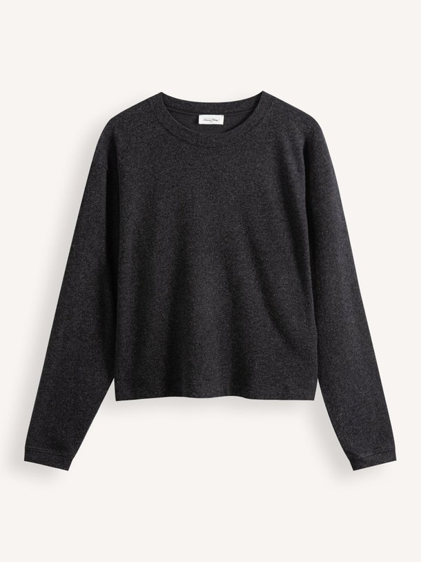 Ontdek de Ypawood katoenmix gemêleerde longsleeve van American Vintage in de kleur grijs bij Orangebag. Op werkdagen voor 21:45 besteld, morgen in huis.