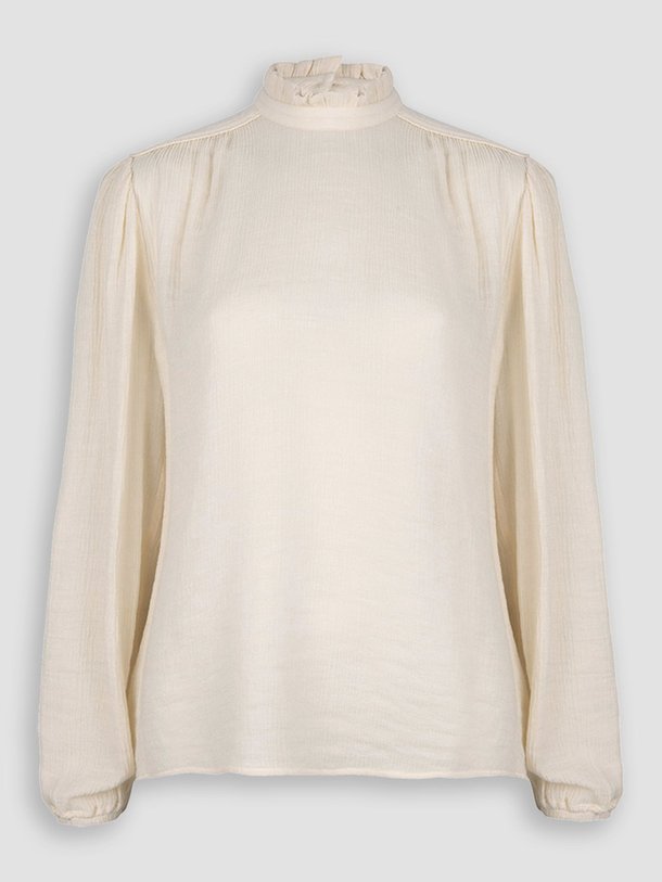 Dante 6 Temperly - Viscosemix Top Met Structuur - Ecru Ontdek de Temperly viscosemix top met structuur van Dante 6 in de kleur ecru bij Orangebag. Op werkdagen voor 21:45 besteld, morgen in huis.
