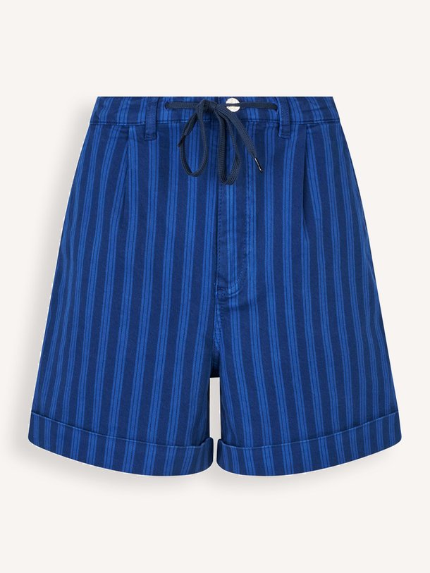 Ontdek de Nessa organic cottonmix short van Baum und Pferdgarten in de kleur blauw bij Orangebag. Op werkdagen voor 21:45 besteld, morgen in huis.