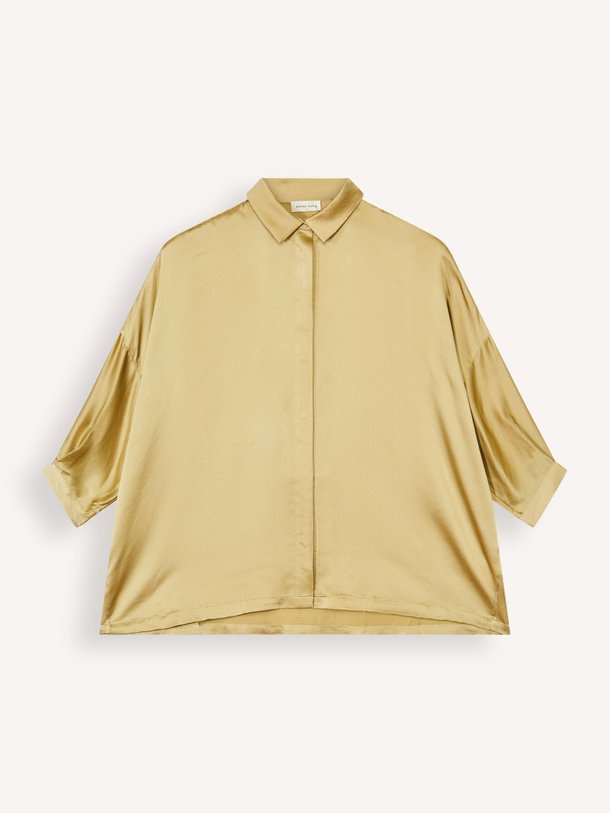 Ontdek de Manon zijden blouse van Karma Koma in de kleur olijfgroen bij Orangebag. Op werkdagen voor 21:45 besteld, morgen in huis.