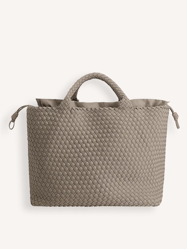 Ontdek de Gevlochten handtas large van Marrea in de kleur taupe bij Orangebag. Op werkdagen voor 21:45 besteld, morgen in huis.