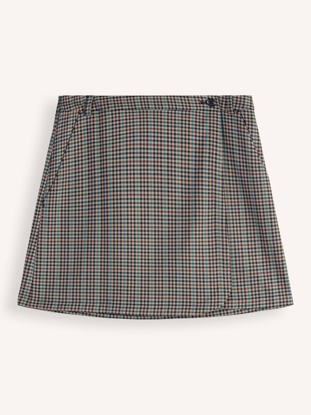 Ontdek de Viscosemix geruite rok van Summum in de kleur blauwgrijs bij Orangebag. Op werkdagen voor 21:45 besteld, morgen in huis.