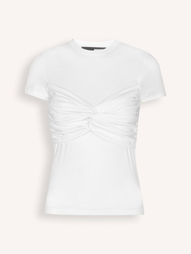 Rotate Birger Christensen Katoenmix T-Shirt - Wit Ontdek de Katoenmix T-shirt van Rotate Birger Christensen in de kleur wit bij Orangebag. Op werkdagen voor 21:45 besteld, morgen in huis.