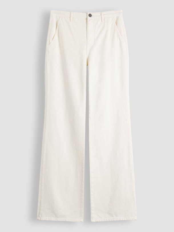 Ontdek de High waist straight fit jeans van Yaya in de kleur ecru bij Orangebag. Op werkdagen voor 21:45 besteld, morgen in huis.