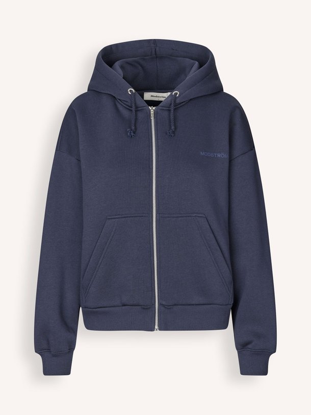 Ontdek de Tia katoenmix vest van Modstrom in de kleur donkerblauw bij Orangebag. Op werkdagen voor 21:45 besteld, morgen in huis.