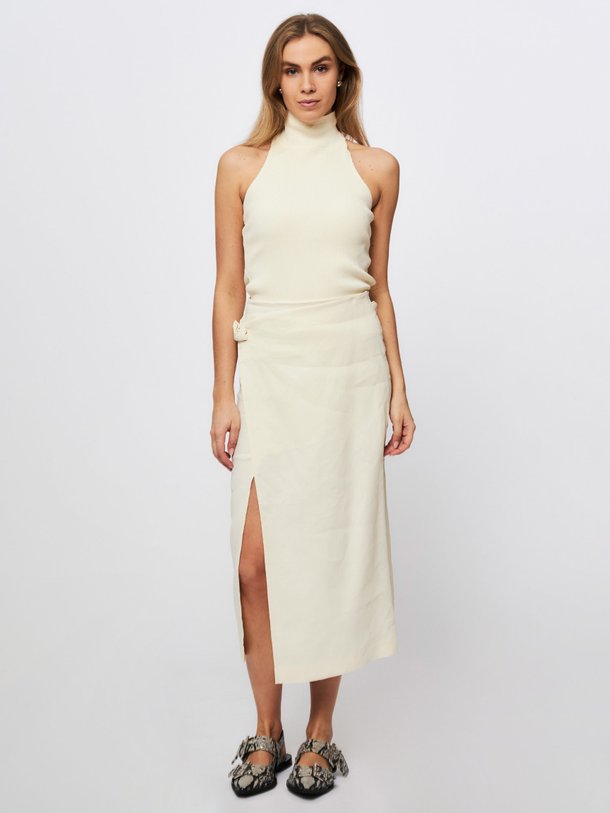 Ontdek de Linnenmix overslagrok van Les Coyotes de Paris in de kleur off-white bij Orangebag. Op werkdagen voor 21:45 besteld, morgen in huis.