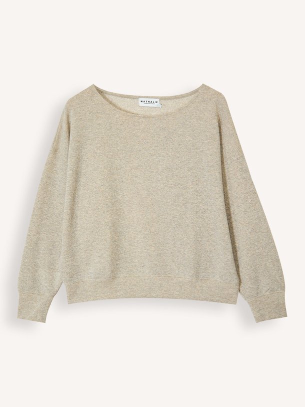 Ontdek de Gisele katoenmix lurex sweater van Nathalie Vleeschouwer in de kleur Goudkleur bij Orangebag. Op werkdagen voor 21:45 besteld, morgen in huis.