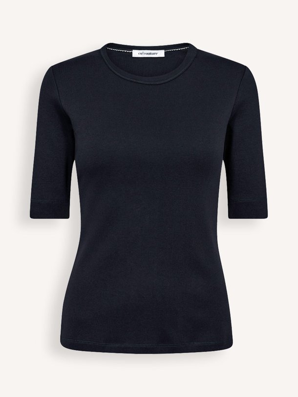 Ontdek de Granny organic cotton T-shirt van Co'Couture in de kleur donkerblauw bij Orangebag. Op werkdagen voor 21:45 besteld, morgen in huis.
