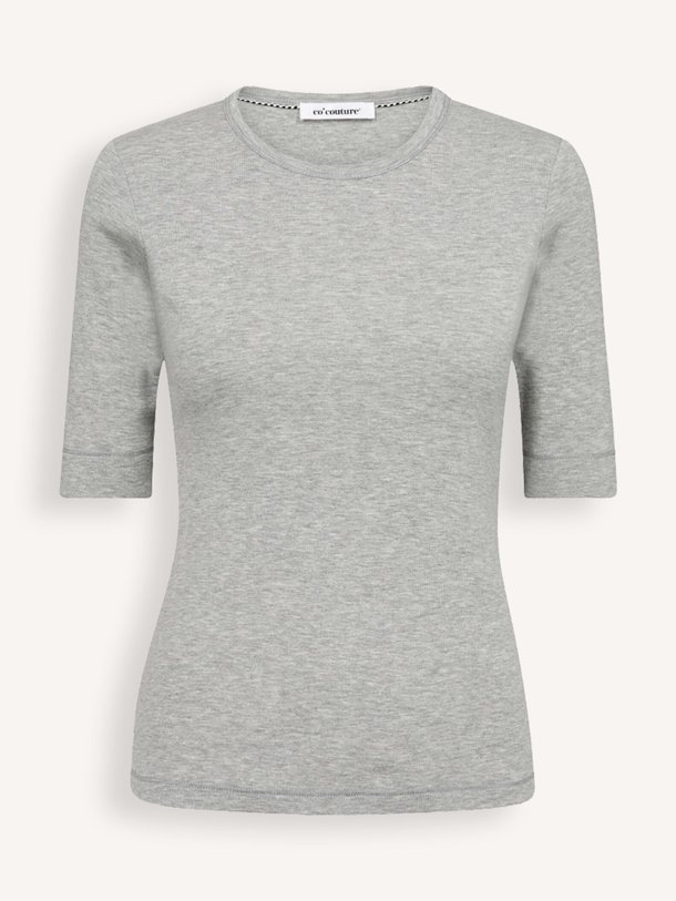Ontdek de Granny organic cotton gemêleerd T-shirt van Co'Couture in de kleur grijs bij Orangebag. Op werkdagen voor 21:45 besteld, morgen in huis.
