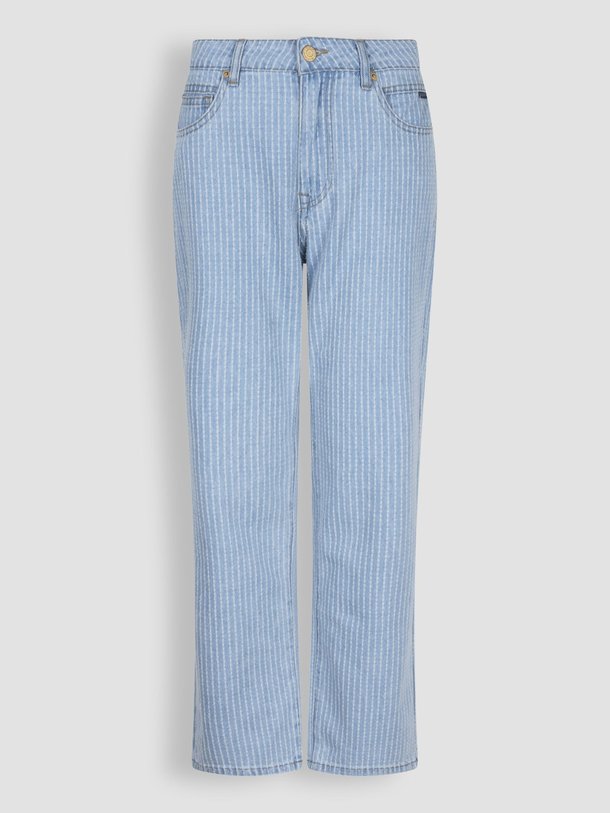 Ontdek de Blue Daze high waist straight non-stretch jeans van Summum in de kleur blauw bij Orangebag. Op werkdagen voor 21:45 besteld, morgen in huis.
