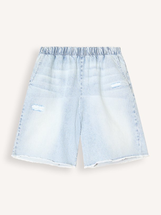 Ontdek de Peyton Shorts Washed Denim Striped van Sea Me Happy bij Orangebag. Op werkdagen voor 21:45 besteld, morgen in huis.