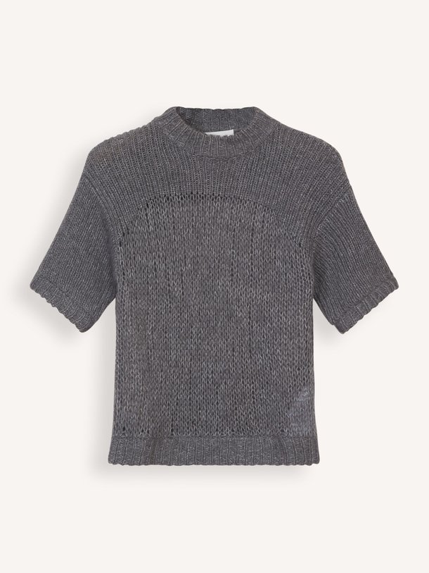 Ontdek de Lingo alpacamix trui van My Essential Wardrobe in de kleur grijs bij Orangebag. Op werkdagen voor 21:45 besteld, morgen in huis.