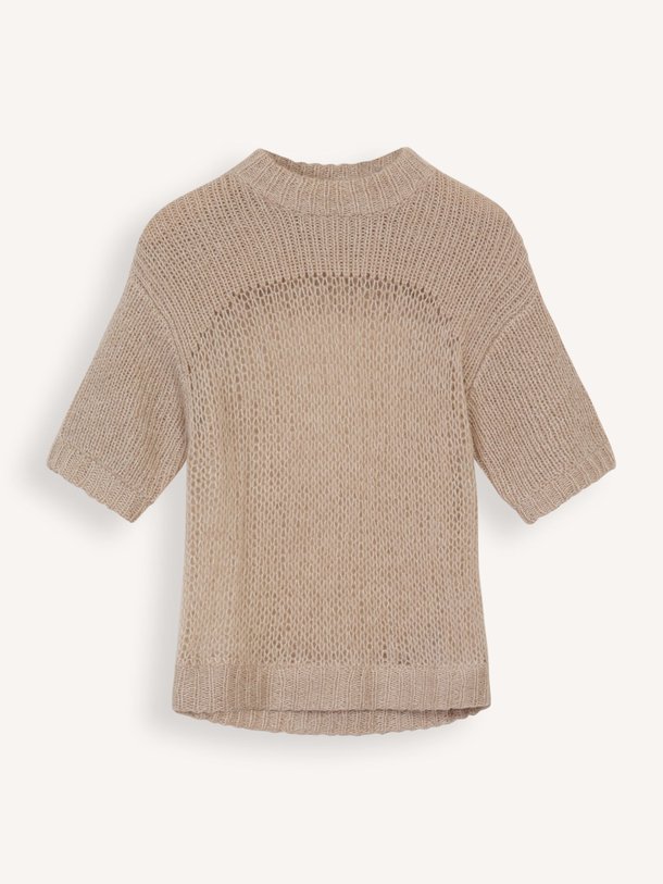 Ontdek de Lingo alpacamix trui van My Essential Wardrobe in de kleur beige bij Orangebag. Op werkdagen voor 21:45 besteld, morgen in huis.