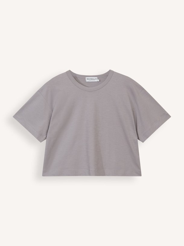 Ontdek de Zandro katoenmix gemêleerd T-shirt van Nathalie Vleeschouwer in de kleur taupe bij Orangebag. Op werkdagen voor 21:45 besteld, morgen in huis.