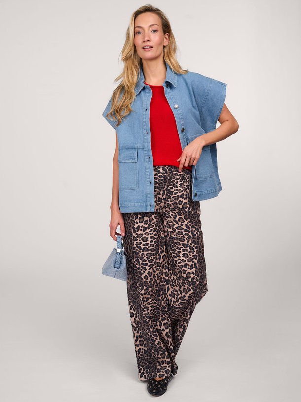 Ontdek de Mood organic cotton leopard broek van Modstrom in de kleur bruin bij Orangebag. Op werkdagen voor 21:45 besteld, morgen in huis.