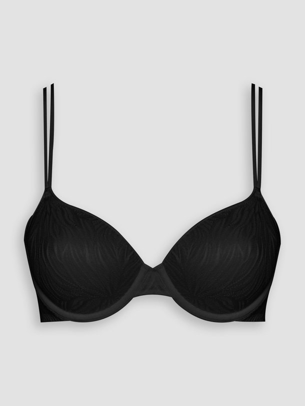 Ontdek de Voorgevormde kanten T-shirt beha van Calvin Klein in de kleur zwart bij Orangebag. Op werkdagen voor 21:45 besteld, morgen in huis.