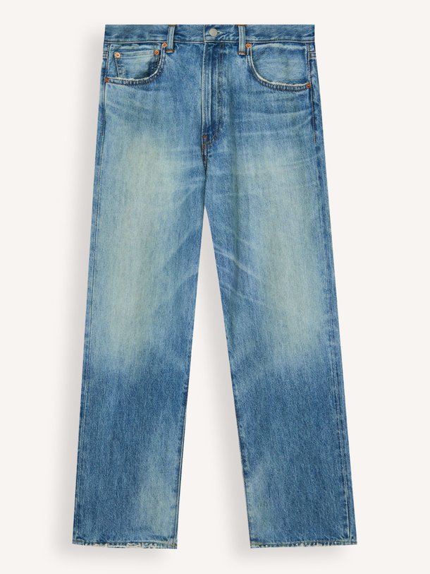 Ontdek de Lucy high waist straight fit non-stretch jeans van Denimist in de kleur Blauw bij Orangebag. Op werkdagen voor 21:45 besteld, morgen in huis.