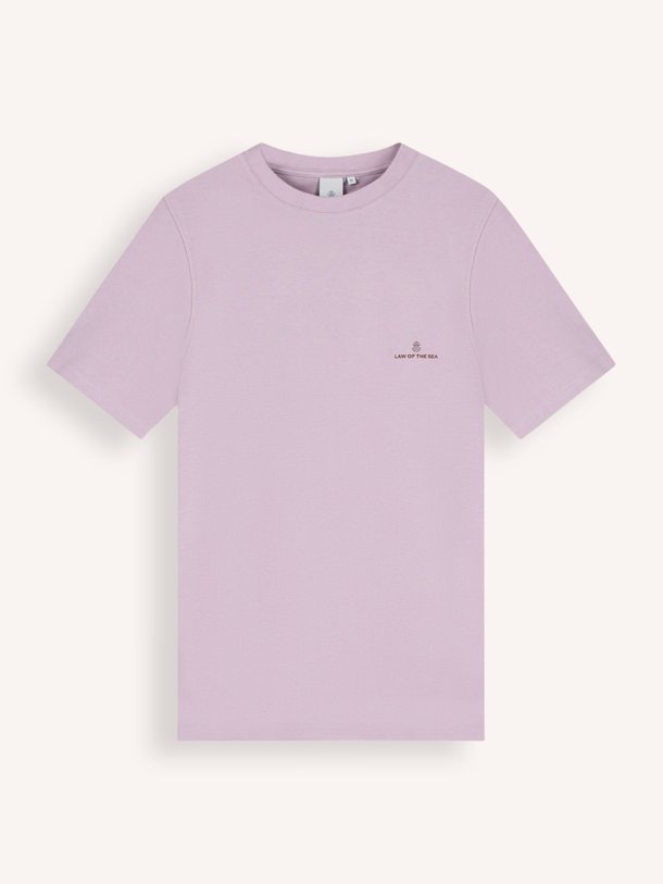 Ontdek de Law katoenmix T-shirt van Law of the Sea in de kleur Lila bij Orangebag. Op werkdagen voor 21:45 besteld, morgen in huis.