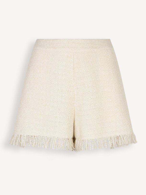 Ontdek de Yubi viscosemix bouclé short van Dante 6 in de kleur Crème bij Orangebag. Op werkdagen voor 21:45 besteld, morgen in huis.
