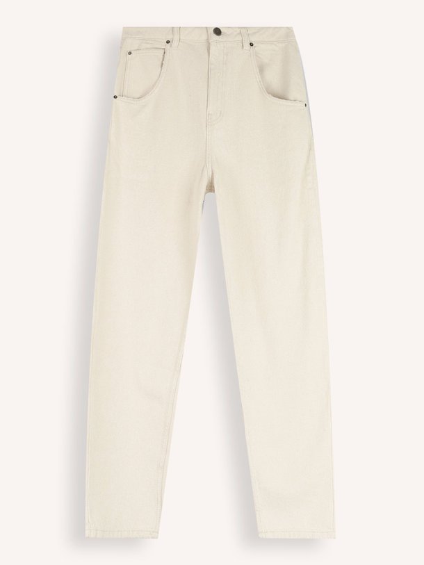 Ontdek de Tineborow high waist loose fit jeans van American Vintage in de kleur ecru bij Orangebag. Op werkdagen voor 21:45 besteld, morgen in huis.