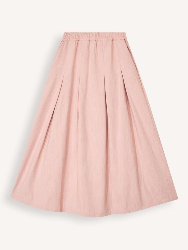 Ontdek de Fieke katoenmix rok van Nathalie Vleeschouwer in de kleur Lichtroze bij Orangebag. Op werkdagen voor 21:45 besteld, morgen in huis.