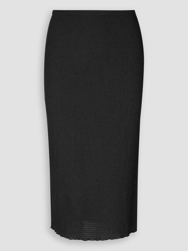 Ontdek de Khady katoenmix smock rok van Samsoe Samsoe in de kleur zwart bij Orangebag. Op werkdagen voor 21:45 besteld, morgen in huis.