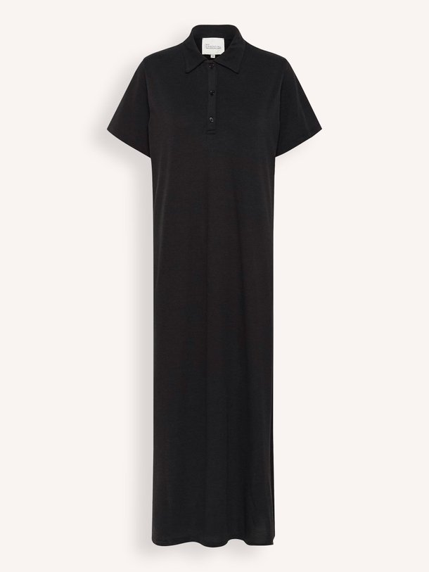 Ontdek de Abby katoenmix maxi jurk van My Essential Wardrobe in de kleur zwart bij Orangebag. Op werkdagen voor 21:45 besteld, morgen in huis.