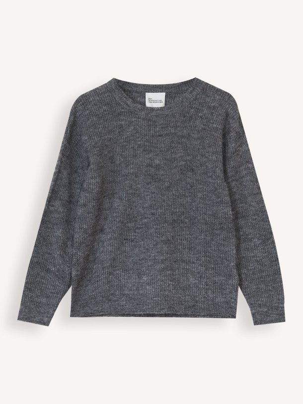 Ontdek de Wolmix gemêleerde trui van My Essential Wardrobe in de kleur grijs bij Orangebag. Op werkdagen voor 21:45 besteld, morgen in huis.