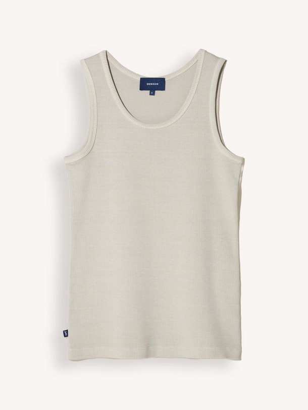 Ontdek de MITSU TANK TOP RIB van Denham bij Orangebag. Op werkdagen voor 21:45 besteld, morgen in huis.