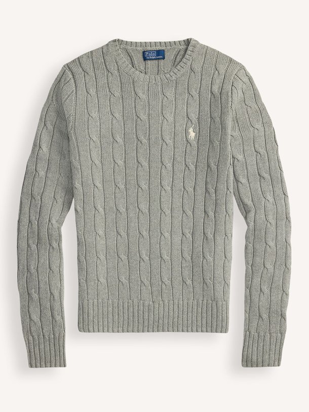 Ontdek de Katoenen gemêleerde kabeltrui van Ralph Lauren in de kleur grijs bij Orangebag. Op werkdagen voor 21:45 besteld, morgen in huis.