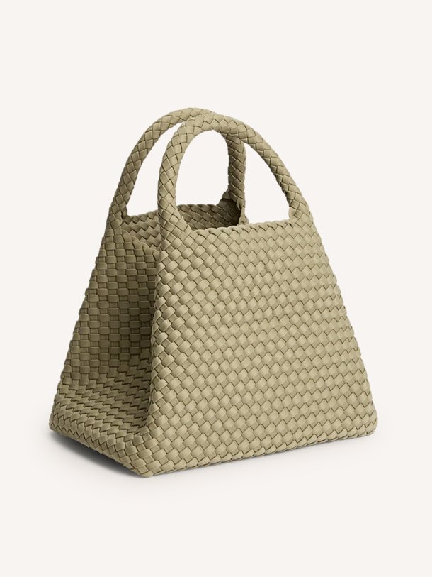 Ontdek de Gevlochtend handtas medium van Marrea in de kleur Taupe bij Orangebag. Op werkdagen voor 21:45 besteld, morgen in huis.