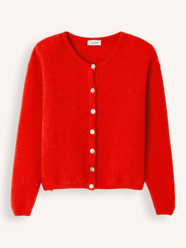 Ontdek de Vitow alpacamix vest van American Vintage in de kleur rood bij Orangebag. Op werkdagen voor 21:45 besteld, morgen in huis.