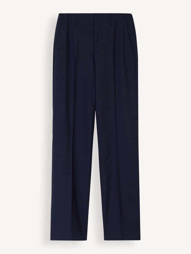 Ontdek de Sasia wolmix pantalon van Closed in de kleur donkerblauw bij Orangebag. Op werkdagen voor 21:45 besteld, morgen in huis.