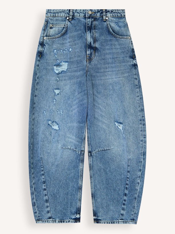 Ontdek de Jubileum high waist barrel fit jeans van Essentiel Antwerp in de kleur Blauw bij Orangebag. Op werkdagen voor 21:45 besteld, morgen in huis.