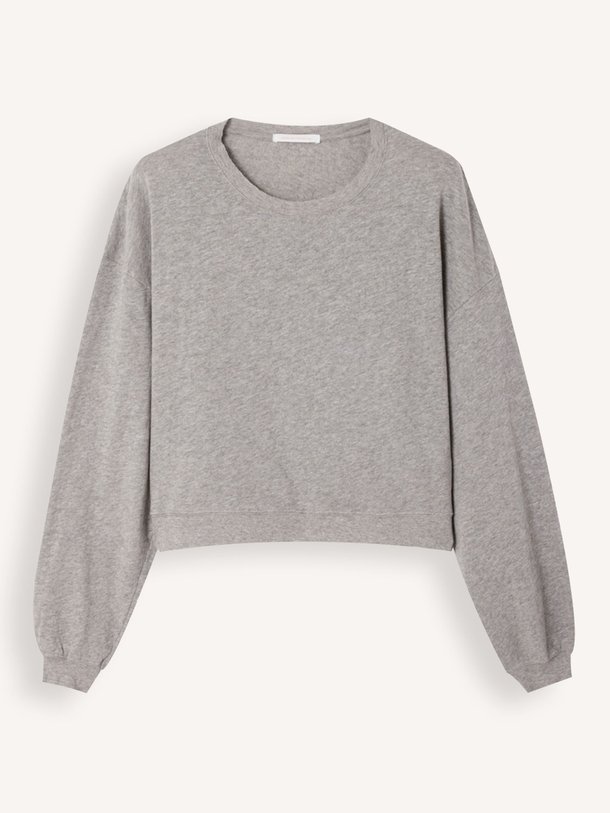Ontdek de Sonoma katoenen gemêleerde sweater van American Vintage in de kleur Grijs bij Orangebag. Op werkdagen voor 21:45 besteld, morgen in huis.