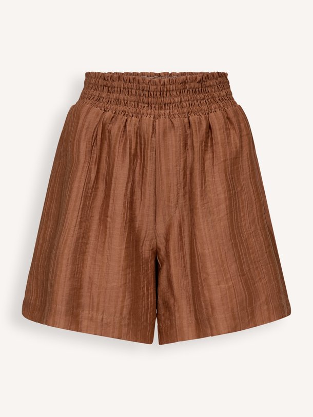 Ontdek de Reggie viscosemix short van Co'Couture in de kleur Bruin bij Orangebag. Op werkdagen voor 21:45 besteld, morgen in huis.